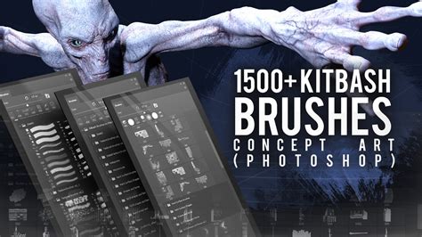 ArtStation - Kitbash Brushes for Concept Art (by Mels Mneyan) | Brushes