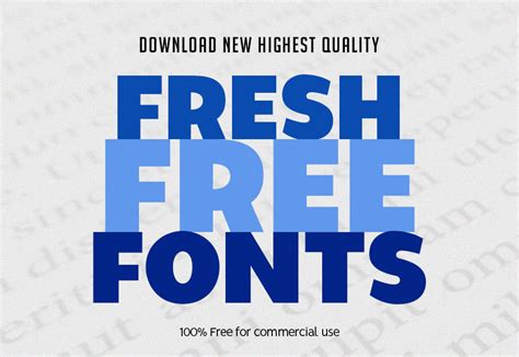 Free Fonts: 20+ New Fresh Fonts For Graphic Designers Graphic Design Junction