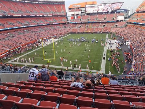 Section 349 at Cleveland Browns Stadium - RateYourSeats.com