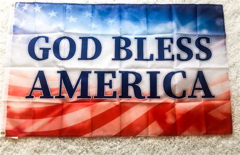 Flag God Bless America - Etsy