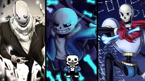 Sans X Papyrus X Gaster Dirty