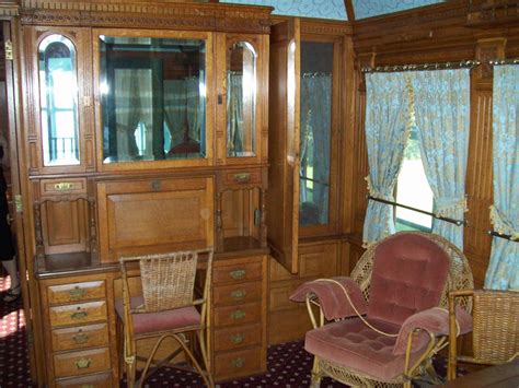 this is inside Henry Flagler's private railcar | interior of… | Flickr