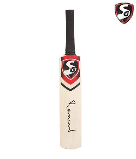 SG Rahul Dravid Signature Miniature Cricket Bat: Buy Online at Best ...