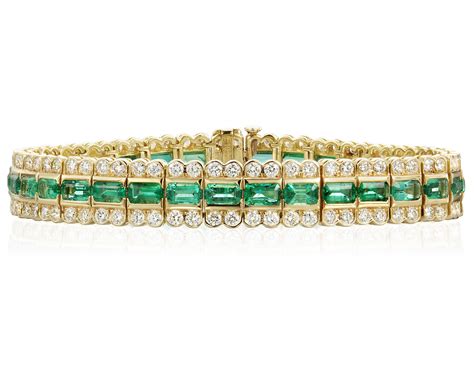 EMERALD AND DIAMOND BRACELET, | Christie’s