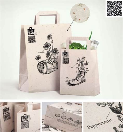 40 Creative Paper Bag Design Ideas - Jayce-o-Yesta