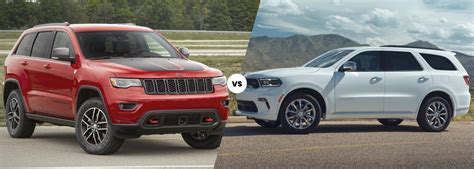 2021 Jeep Grand Cherokee vs. 2021 Dodge Durango | Myrtle Beach Chrysler ...