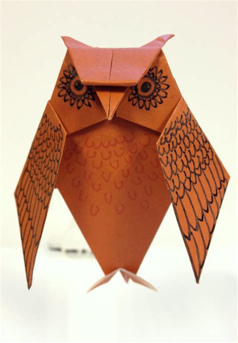 owl origami instructions - SherrylFawaz