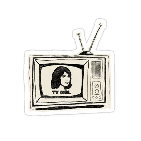 "TV Girl French exit sticker " Sticker for Sale by ainsleynpadrick | Tv girls, Girl stickers ...