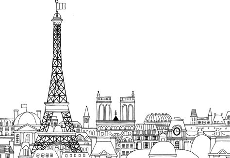 28+ eiffel tower coloring pages - MoragAbbigail
