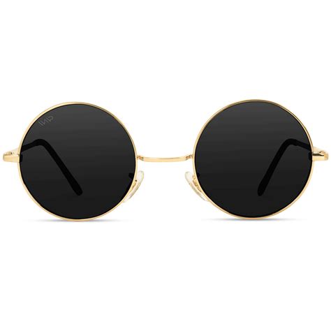 WearMe Pro - New Retro Vintage Lennon Inspired Round Metal Frame Small ...