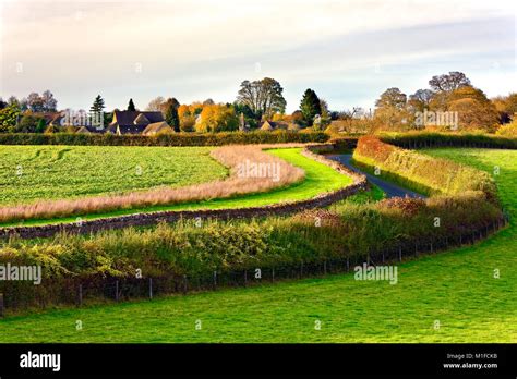 An autumn view of the distinctive Cotswolds countryside Stock Photo - Alamy