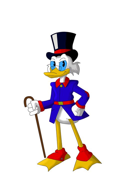 Scrooge McDuck cartoon by DragonRex1 on DeviantArt