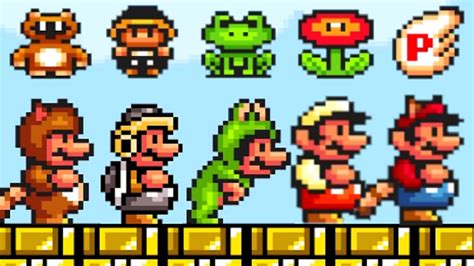 Super Mario Bros Pixel Art Power Ups Pixel Art, Imprimir Sobres ...