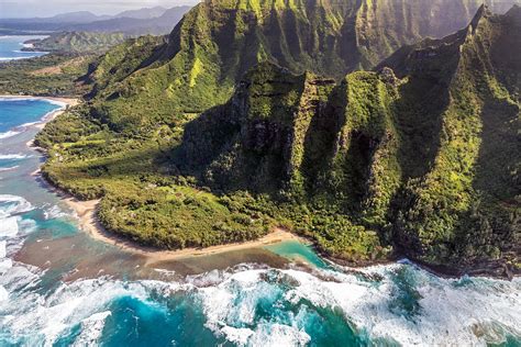 Kee Beach Aerial View Photograph by Pierre Leclerc Photography