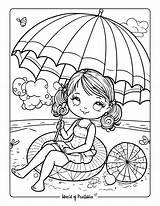 Summer Coloring Pages For Kids & Adults  World Of Printables sketch template