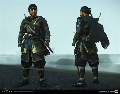 ArtStation - GHOST OF TSUSHIMA - Ghost Armor set, Drew Harrison | Ghost ...