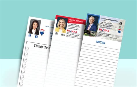 RE/MAX Real Estate Personalized Notepads