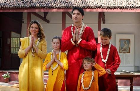 Trudeau Family’s Big Fat Indian Vacation (in Traditional Indian Outfits)