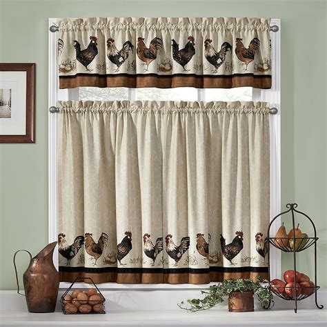 20 Useful Ideas Of Rooster Kitchen Curtains As Part Of Kitchen Decor - Interior Design Inspirations