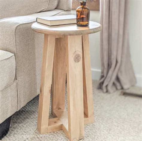 End Table Farmhouse Style – Free Woodworking Plan.com