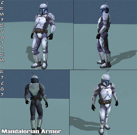 ArtStation - Star Wars Galaxies: Mandalorian Armor