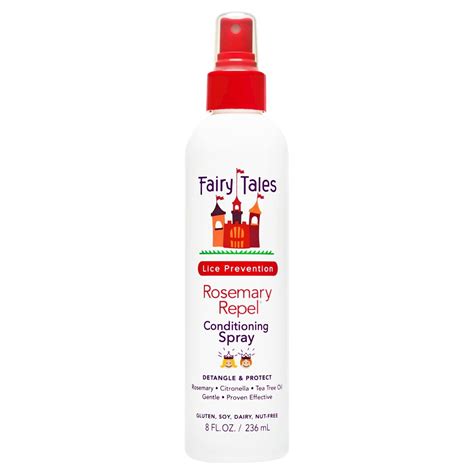 Fairy Tales Rosemary Repel Lice Prevention Conditioning Spray - 8oz Organic Herbs, Natural Herbs ...