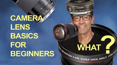 Camera Lens Basics For Beginners. (The Complete Guide to Understanding Digital Camera Lenses ...