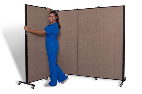 Medical Portable Privacy Screens - Bacteria Resistant Room Divider