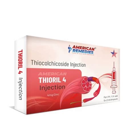 Thiocolchicoside Injection 4mg/2ml (Myoril) at Rs 499/box | Chandni Chowk | New Delhi | ID ...