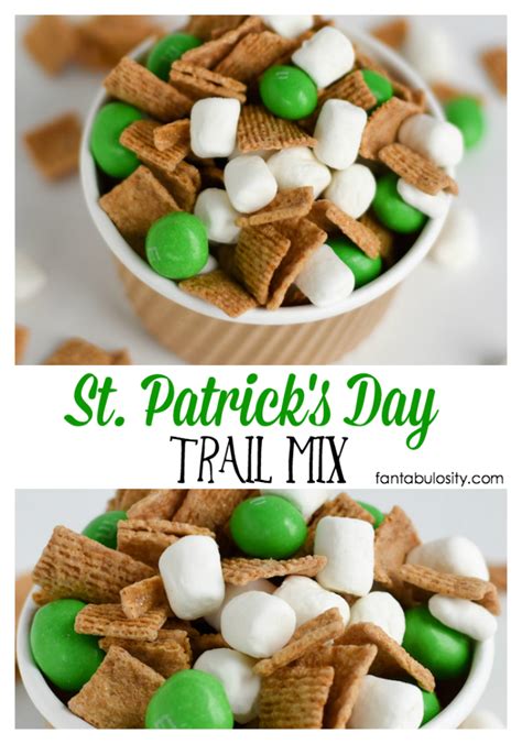 St. Patrick's Day Trail Mix Treat | Recipe | St patricks day food, St patrick day snacks, St ...