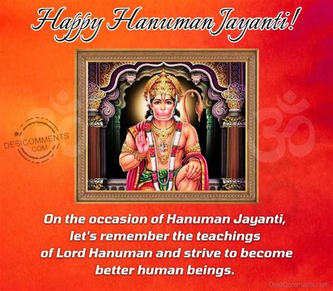 Happy Hanuman Jayanti - DesiComments.com