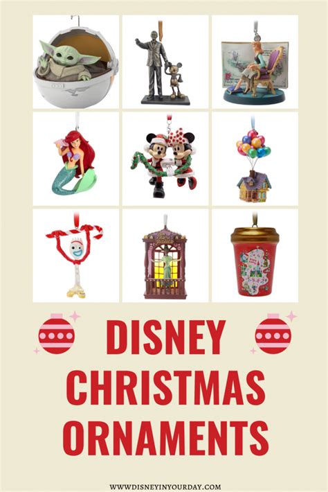 Disney Christmas Ornaments - Disney in your Day