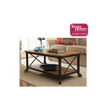 Better Homes & Gardens Rustic Country Coffee Table, Weathered Pine ...