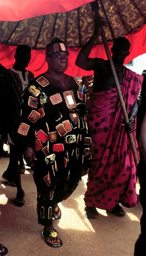 Akropong-Akwapim (Akuapem) Odwira festival, Ghana. Photo by Michelle Gilbert, 1992.