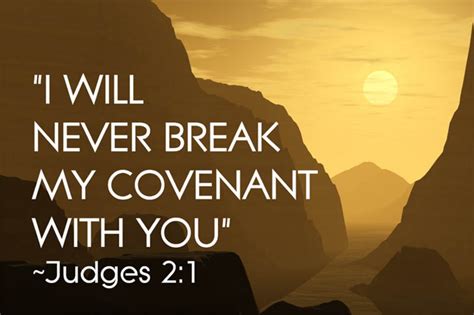 Judges 2:1 - My Covenant Wallpaper - Christian Wallpapers and Backgrounds