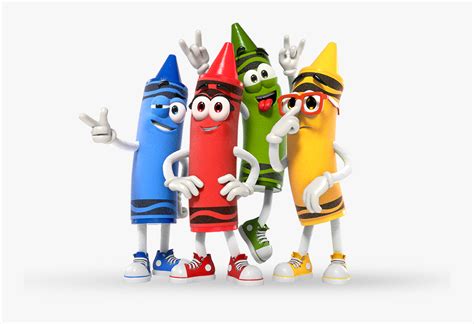 Crayola Crayon Characters, HD Png Download , Transparent Png Image ...