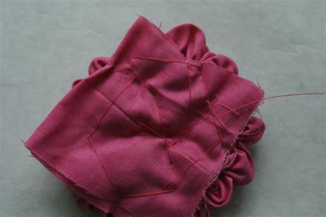 andie johnson sews: Ruched Fabric Flower Tutorial