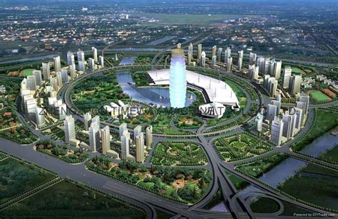 abandoned, newly built Chinese city | Eco city, Future city, City