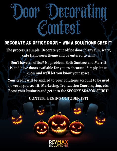 HALLOWEEN DECORATING CONTEST