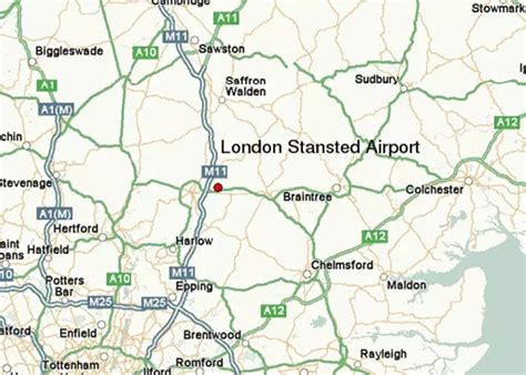 Map and Directions to Stansted Airport Full Address Postcode