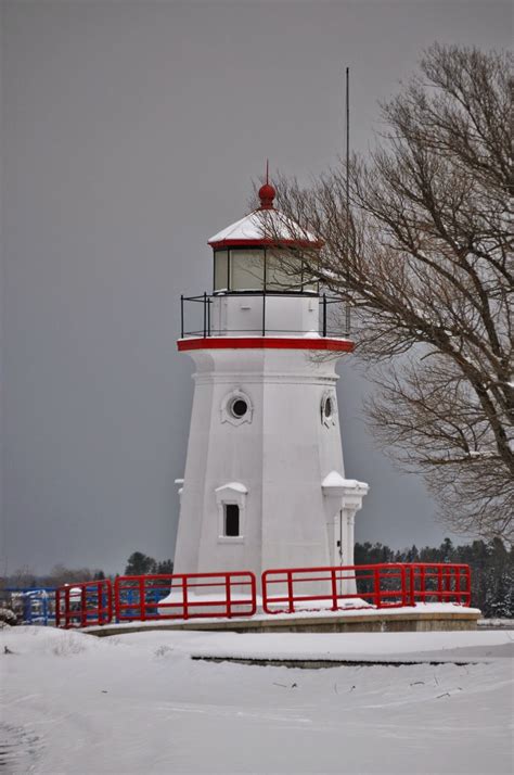 WC-LIGHTHOUSES: CHEBOYGAN CRIB LIGHTHOUSE-CHEBOYGAN, MICHIGAN