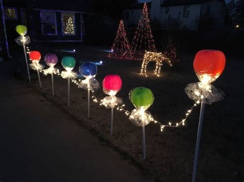 How To Decorate Holiday Yards - Halloween Ghosts and Lollipops | Hometalk