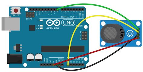 Arduino UNO And MQ7 CO Sensor - Makerguides.com