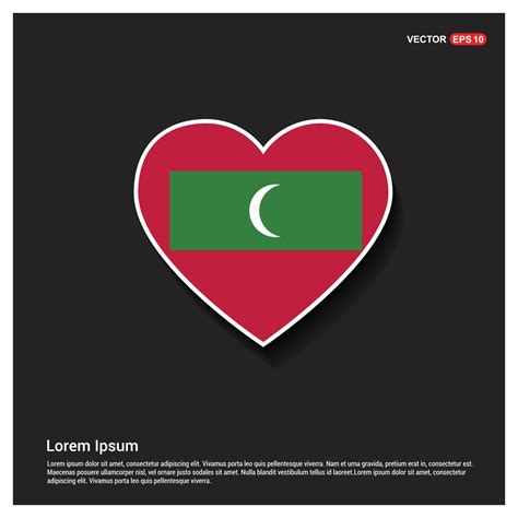 Maldives flag design vector 14230110 Vector Art at Vecteezy