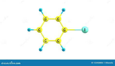 Proguanil Molecular Structure Isolated on Black Stock Illustration - Illustration of drug ...