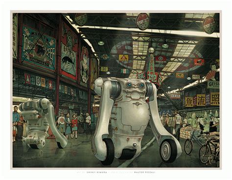 The Geeky Nerfherder: Cool Art: 'Japanese Robots' by Shinji Kimura ...