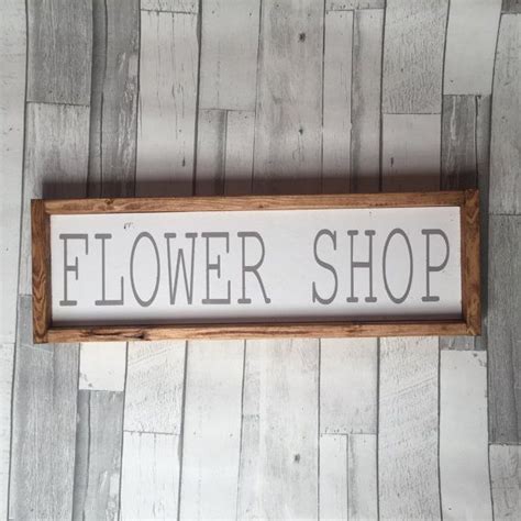 Flower Shop Sign, Spring Sign, Summer Sign, Farmhouse Sign | Summer signs, Spring sign, Shop signs