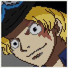 Sabo, Luffy and Ace by Neuscha on DeviantArt | Perler bead art, Pixel ...