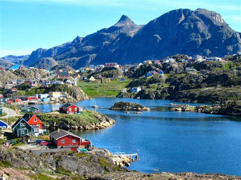 This is Nuuk, Greenland during the summer. | Greenland travel, Nuuk, Nuuk greenland