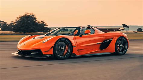 Koenigsegg Jesko Production Start Celebrated With Orange Stunner